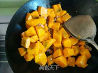 香香甜甜—肉末南瓜的做法步骤：3