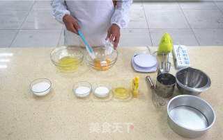 超详细8寸戚风蛋糕制作方法及注意事项的做法步骤：2