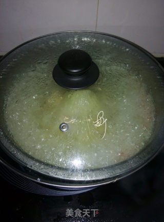 沙参玉竹煲鸭汤的做法步骤：5