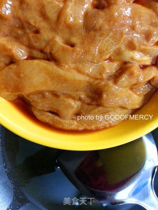 简单食材打造曼妙小狐仙=战胜脂肪鸡脯肉烩杏鲍菇的做法步骤：10