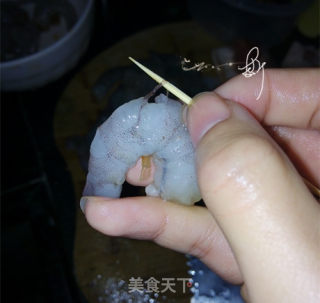 渐变色紫晶虾饺的做法步骤：2