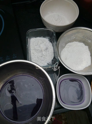 渐变色紫晶虾饺的做法步骤：9
