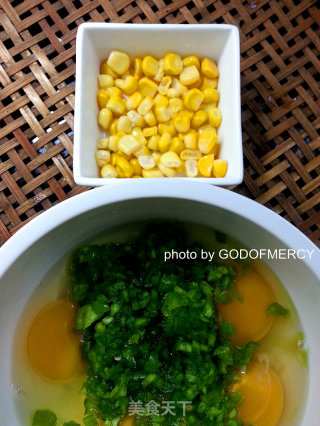 抓住老公的胃=鸡蛋烩豌豆玉米的做法步骤：3