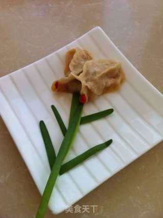 韭菜鸡蛋水饺的做法步骤：6