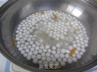 吉祥小圆子（陈皮酒酿小圆子）的做法步骤：4