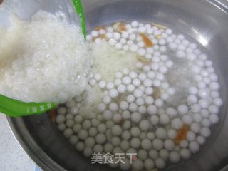 吉祥小圆子（陈皮酒酿小圆子）的做法步骤：5