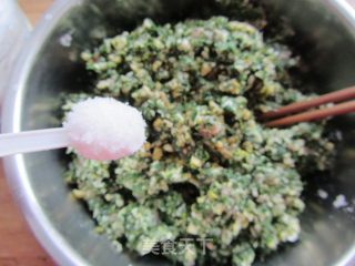 荠菜笋尖猪肉饺的做法步骤：9