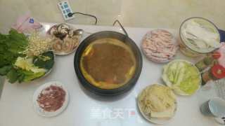 自制小米咖喱火锅的做法步骤：7