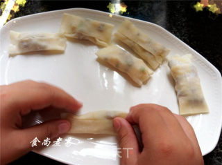 酥脆牛肉卷的做法步骤：12