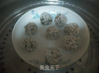 糯米丸子的做法步骤：3