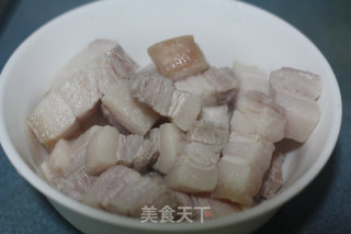 木瓜红烧肉的做法步骤：4