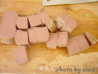 鸳鸯豆腐的做法步骤：2