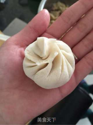 羊肉胡萝卜包子的做法步骤：6