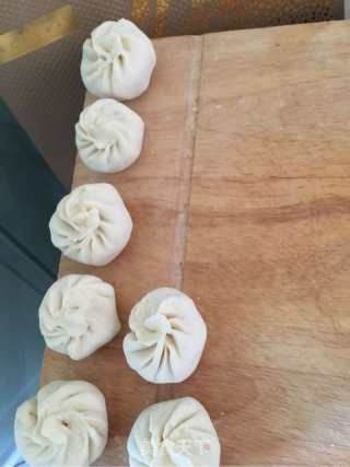 羊肉胡萝卜包子的做法步骤：7