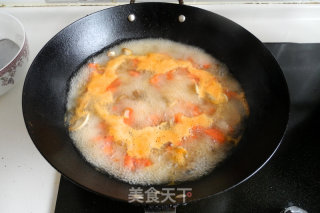 番茄口蘑蛋花汤的做法步骤：9