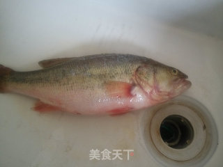 麒麟鲈鱼的做法步骤：2