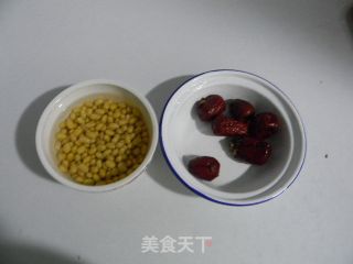 营养早餐——红枣豆浆的做法步骤：1
