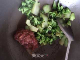 肉末炒西兰花的做法步骤：6