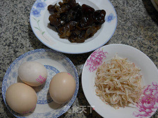 虾皮黑木耳蒸鸡蛋的做法步骤：1