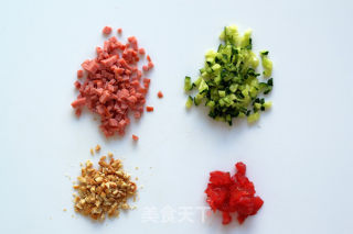 超萌超可爱的小熊口袋三明治的做法步骤：1