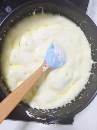 蔓越莓腰果牛轧糖的做法步骤：2