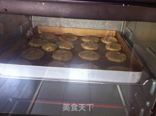 黑芝麻花生饼干的做法步骤：10