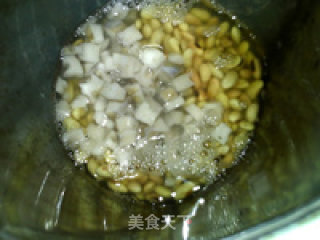 莲藕豆浆的做法步骤：6
