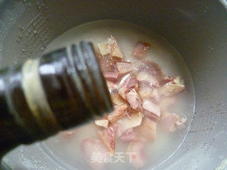 腊鸡腿蚕豆饭的做法步骤：7