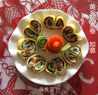 鳕鱼如意卷的做法步骤：16