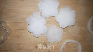 糖醋花朵萝卜的做法步骤：3