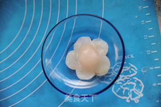【水晶梅花虾饺】的做法步骤：7