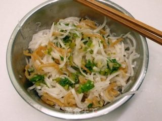 盐葱银丝海蜇皮 ☆唬很大海蜇皮2的做法步骤：6