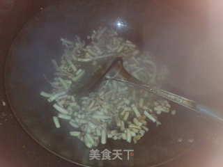 孜然鱿鱼炒饭的做法步骤：5