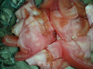番茄滑蛋——低油瘦身餐单的做法步骤：1