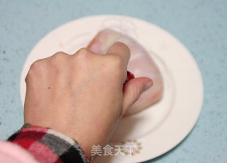 【黑椒烤兔腿】：别有滋味的荤中之素的做法步骤：3