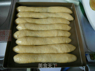 燕麦豆沙排包的做法步骤：13
