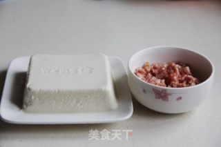 肉末豆腐的做法步骤：1