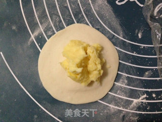 熊猫奶黄包——附无油奶黄馅做法的做法步骤：11