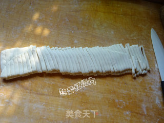 扁豆焖手擀面的做法步骤：8