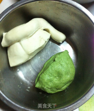 立春的双色饺子的做法步骤：2
