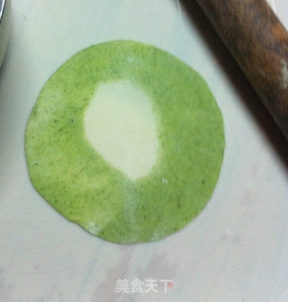 立春的双色饺子的做法步骤：3