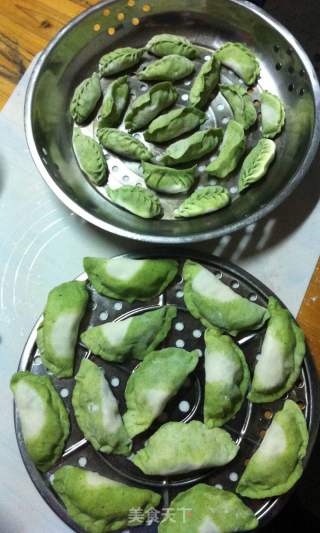 立春的双色饺子的做法步骤：8