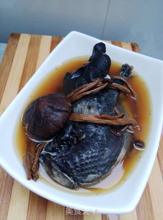 茶树菇乌鸡汤的做法步骤：4