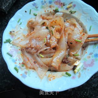 葱香豆豉粉皮的做法步骤：9