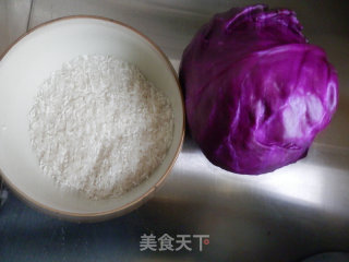 粉红色的粥的做法步骤：1