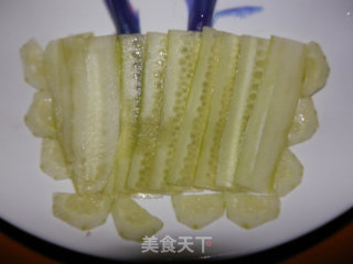 小花拼之胡罗卜卷的做法步骤：7