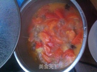牛腩炖西红柿土豆的做法步骤：10