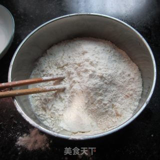 果汁韭菜饼的做法步骤：5