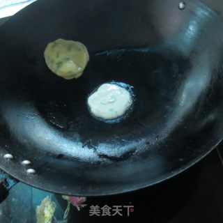 果汁韭菜饼的做法步骤：13