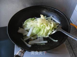 干豆腐白菜条的做法步骤：3